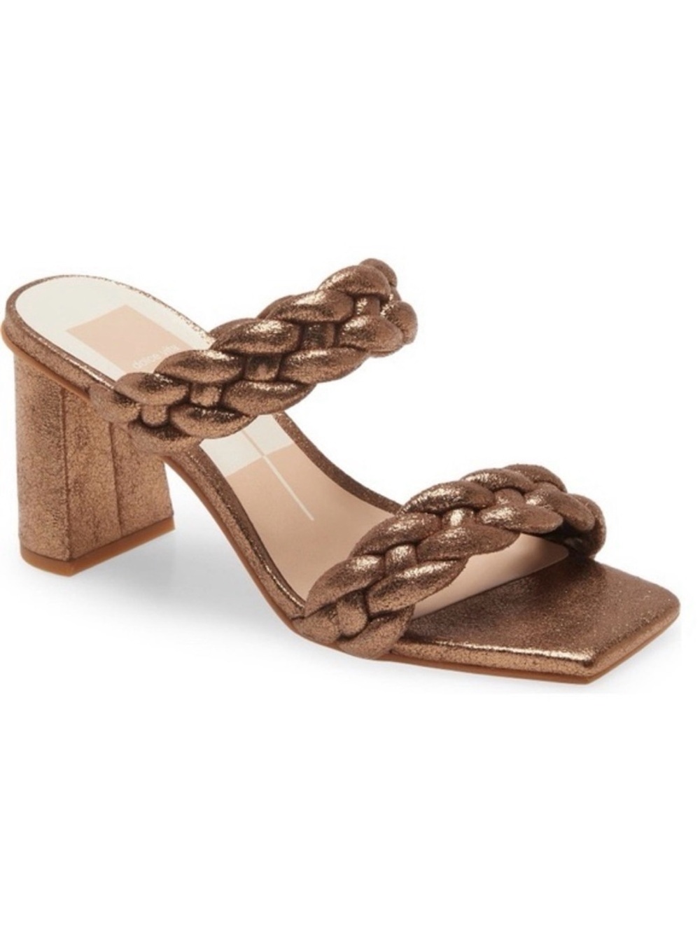 Dolce Vita Block Heel Sandals, Size 7.5